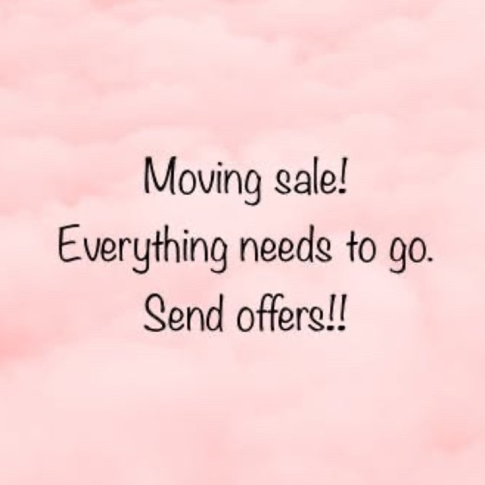 Moving sale!